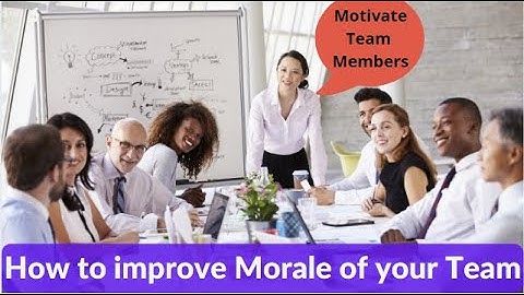 How to improve Morale of your Team | Simple Influences for Team Morale | Master Class With Tapas
