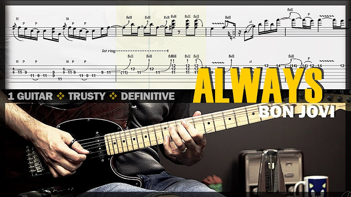 Always Guitar version - Guitar performance video thumbnail