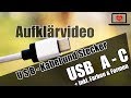 USB - Steckerformen, -farben und -arten