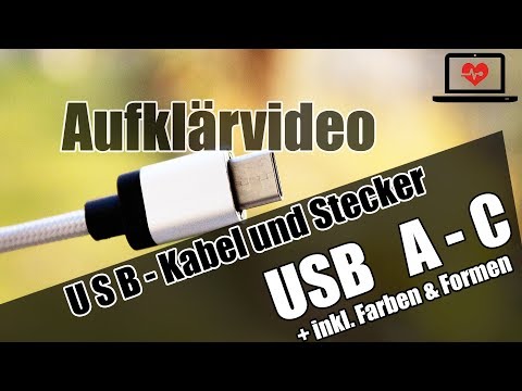 Video: So Schließen Sie Strom Und USB An