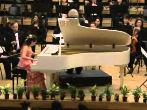 LUCIA POPESCU  -  Mozart  Piano  concert nr20 in Do minor (Part 1).avi