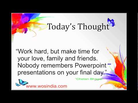 Today's Thought