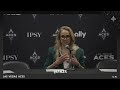 Las Vegas Aces at Indiana Fever Postgame