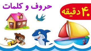🦈40 min.Farsi/Persian Alphabet and Vocabulary |حروف الفبا همراه با کلمات و تصویر