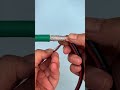 How To Fix Electrical Wire Joint | Reliable And Safe Connection Method #shortvideo #wire