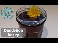 Vegan dandelion honey - super easy!