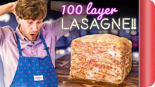 Attempting the 100 Layer Lasagne!! | Sorted Food