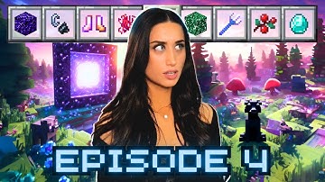 Going to THE NETHER.... Episode #4 (Minecraft Survival Series)