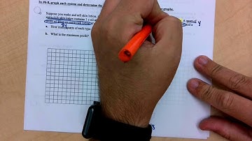 Algebra 2: Linear Programming- Word Problems