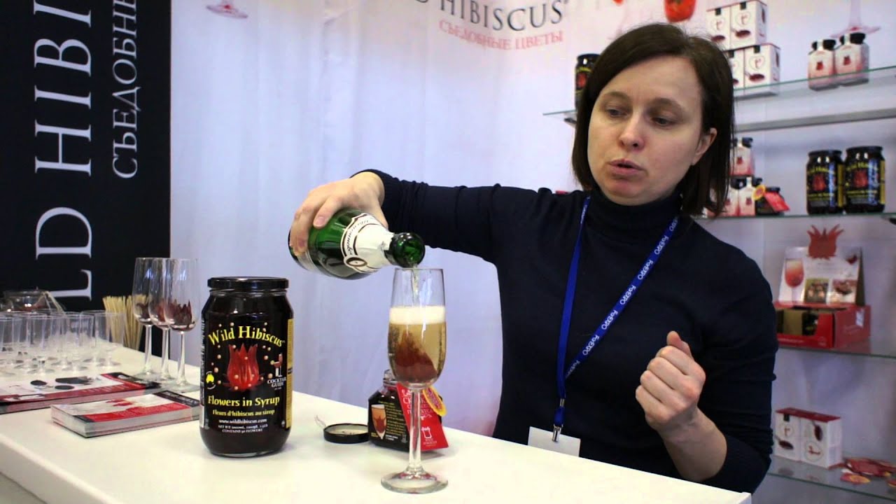 Съедобные цветы в Шампанском