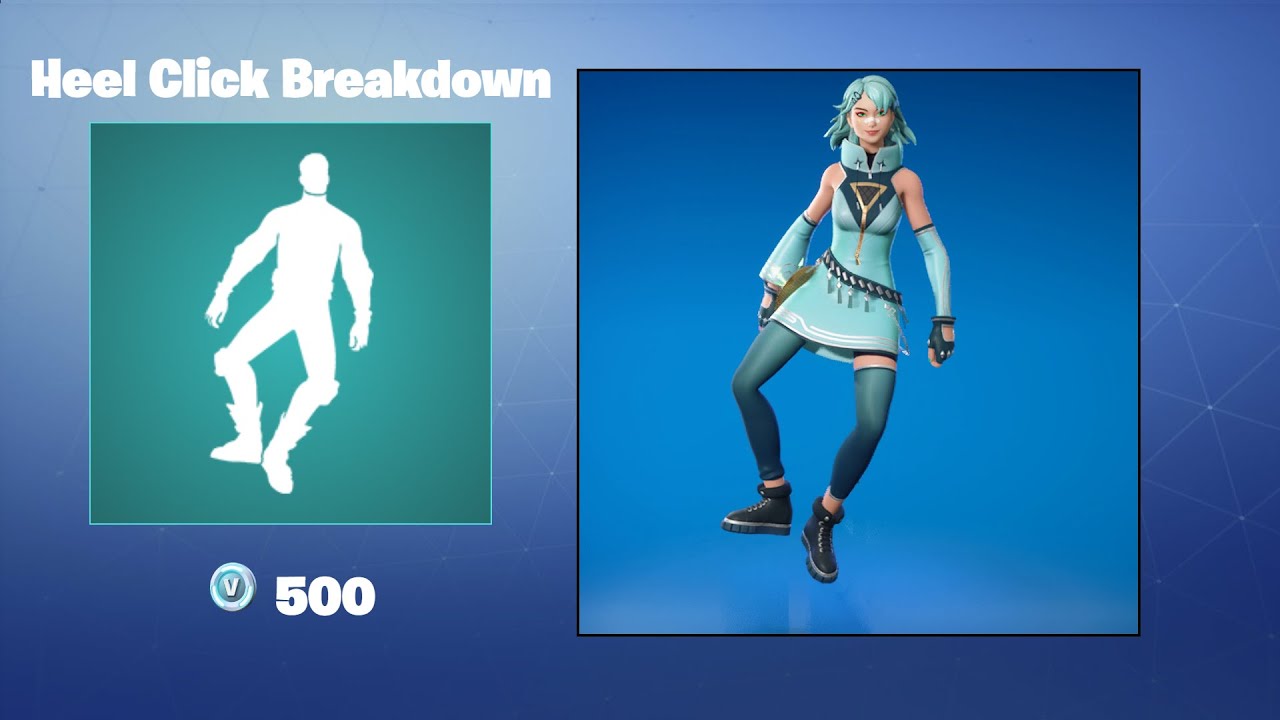 Heel Click Breakdown Fortnite Emote YouTube