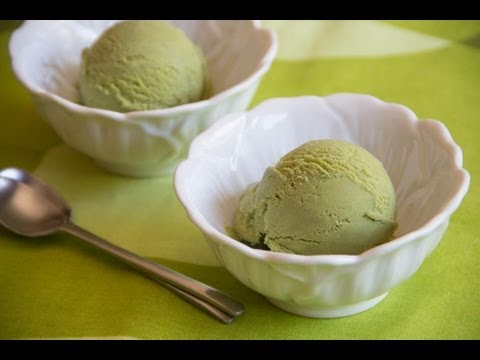 Matcha Green Tea Ice Cream Recipe - Japanese Cooking 101