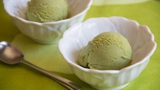 Matcha Green Tea Ice Cream Recipe  Japanese Cooking 101