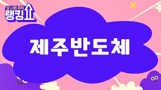 금산 전문가의 진단! '제주반도체' [랭킹쇼, 오 나의 주식] #랭킹쇼 #토마토증권통