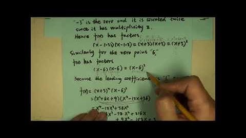 roots with multiplicity