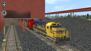 Taking a Caboose From Highland Valley To Graham Junction. (Trainz 2)