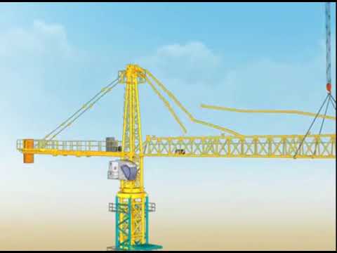 Comment assembler une grue de chantier?