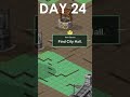 60 days in 60 seconds - cozy adventure rpg development | shorts version