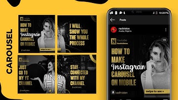 How to make Instagram carousel using Pixellab