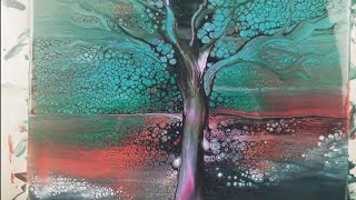 #95 WOW an Amazing Painting Journey | Dutch Swipe to a Tree Swipe