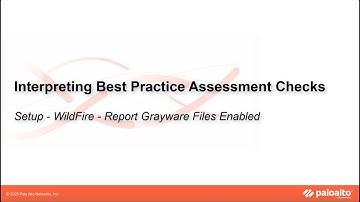 Setup - WildFire - Report Grayware Files Enabled - Interpreting BPA Checks - Devices