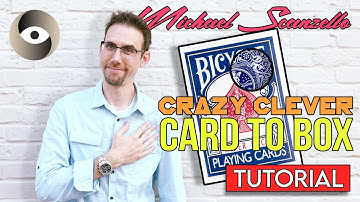 SNEAKY CARD to BOX | Saturday Sorcery Michael Scanzello tutorial