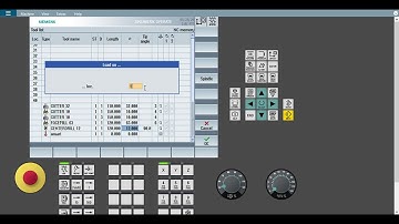 How to  load unload cutting tool, cutter in SIEMENS CNC MACHINE/SINUMERIK TOOL LOAD UNLOAD& DELETE