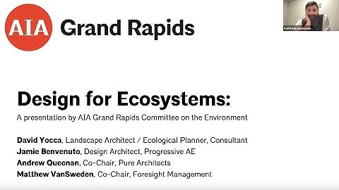 AIAGR COTE: Design for Ecosystems