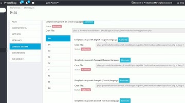 Sitemap PRO Prestashop en