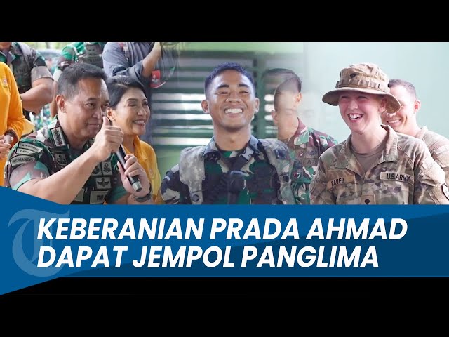 KEBERANIAN Prada Ahmad Dekati Tentara Amerika Pakai Google Translate Dapat Jempol Panglima Andika class=