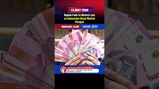 Rupiah Falls to Historic Low as Indonesian Stock Market Plunges