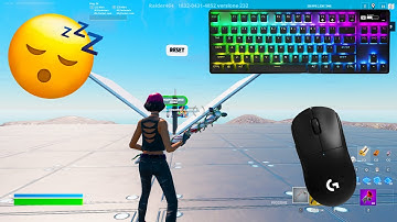 Steelseries Apex Pro TKL ASMR 😴 1v1 BuildFights 🏆 Satisfying Keyboard Fortnite 240 FPS 4K