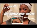 I TRY DERMAPLANING MYSELF | SURGICAL BLADE | AFTERCARE | PCA SKIN, THE ORDINARY