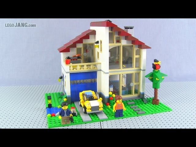 LEGO Creator Family House 31012 adv. build review! -