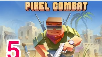 PIXEL COMBAT:ZOMBIE STRIKE NEW UPDATE NEW INTERFACE CHAPTER 5 GAMEPLAY WALKTHROUGH WAIT FOR MID 😱😱