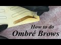 Ombr brows tutorial  zenus macpen