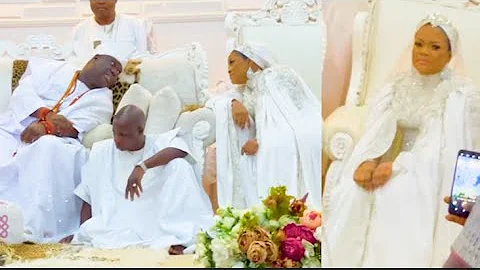 Another One! See What Happened At Ooni Of Ife's Wedding As He Weds His New 1st Wife