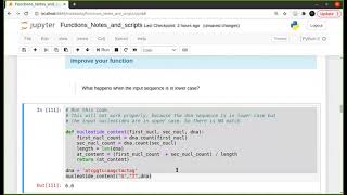 4.5. Optimizing a function (Part 2)