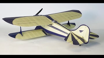 The Microaces Scrappee Biplane Classic on it