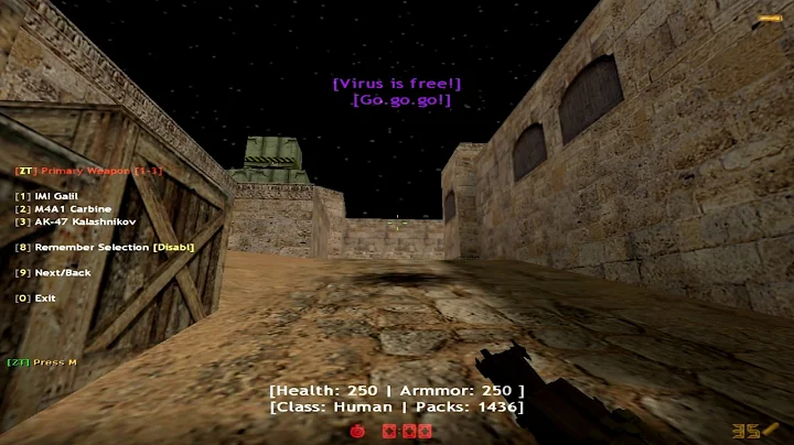 counter strike 1.6 zombie plague[VIP-menu/Admin-menu/Boss Menu]