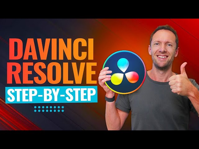 DaVinci Resolve 18 - COMPLETE Tutorial For Beginners in 2024! class=