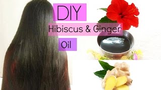How to get Long Hair, Soft Hair, Smooth Hair & Healthy Hair | Hibiscus & Ginger Oil | Magical Remedy