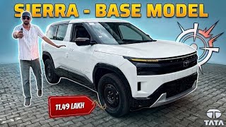 Tata Sierra Smart Plus 🤔 Feature Loaded Base Variant? | Full Reality What Is Smart Plus