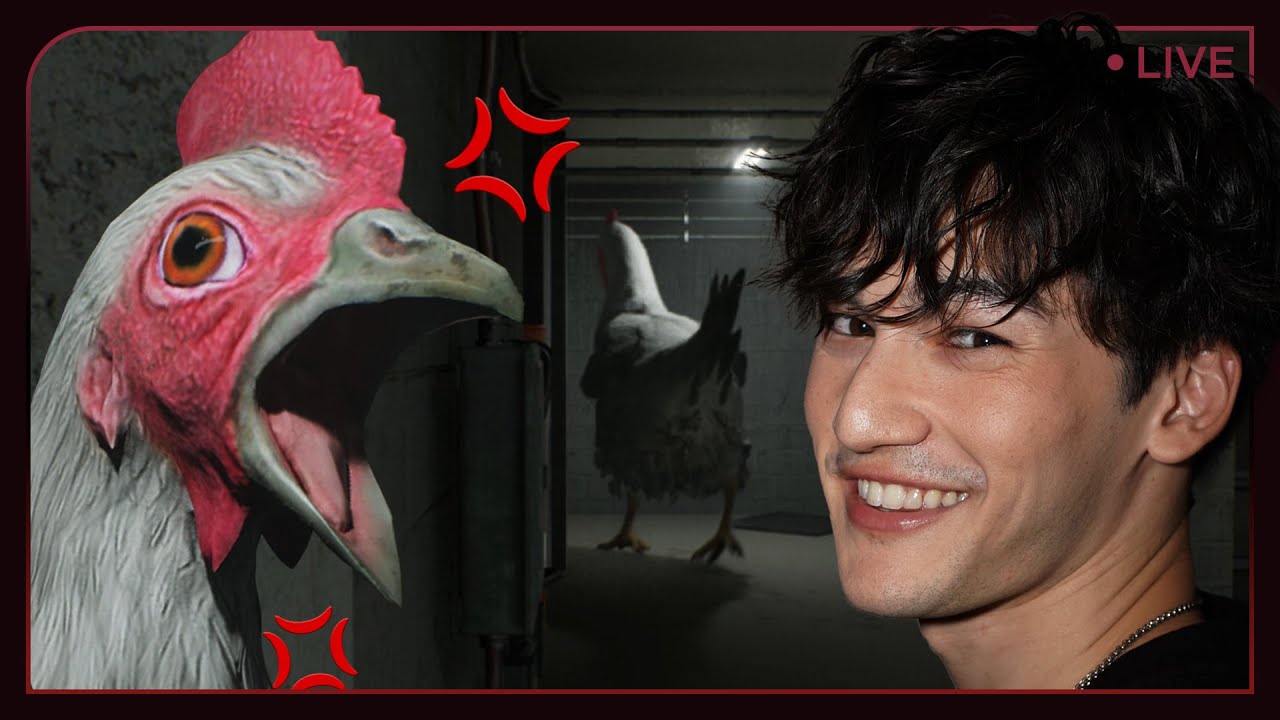 Scary Game Saturday! | Escaping a Giant Chicken