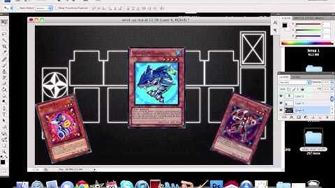 How To Make A Custom Yu-Gi-Oh Playmat. KnightBourne (Wind-Up Mat)