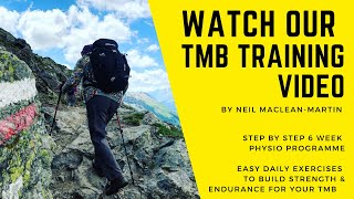 Tour du Mont Blanc training video