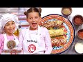 Cocinando enchiladas | MasterChef Junior México