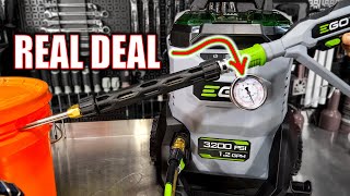 BATTERY POWERED!! EGO 56V 3200 PSI 1.2 GPM Pressure Washer