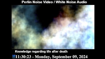 LIVE Paranormal Experiment Stream: Perlin Noise Video & Live Filtered Experiment Audio