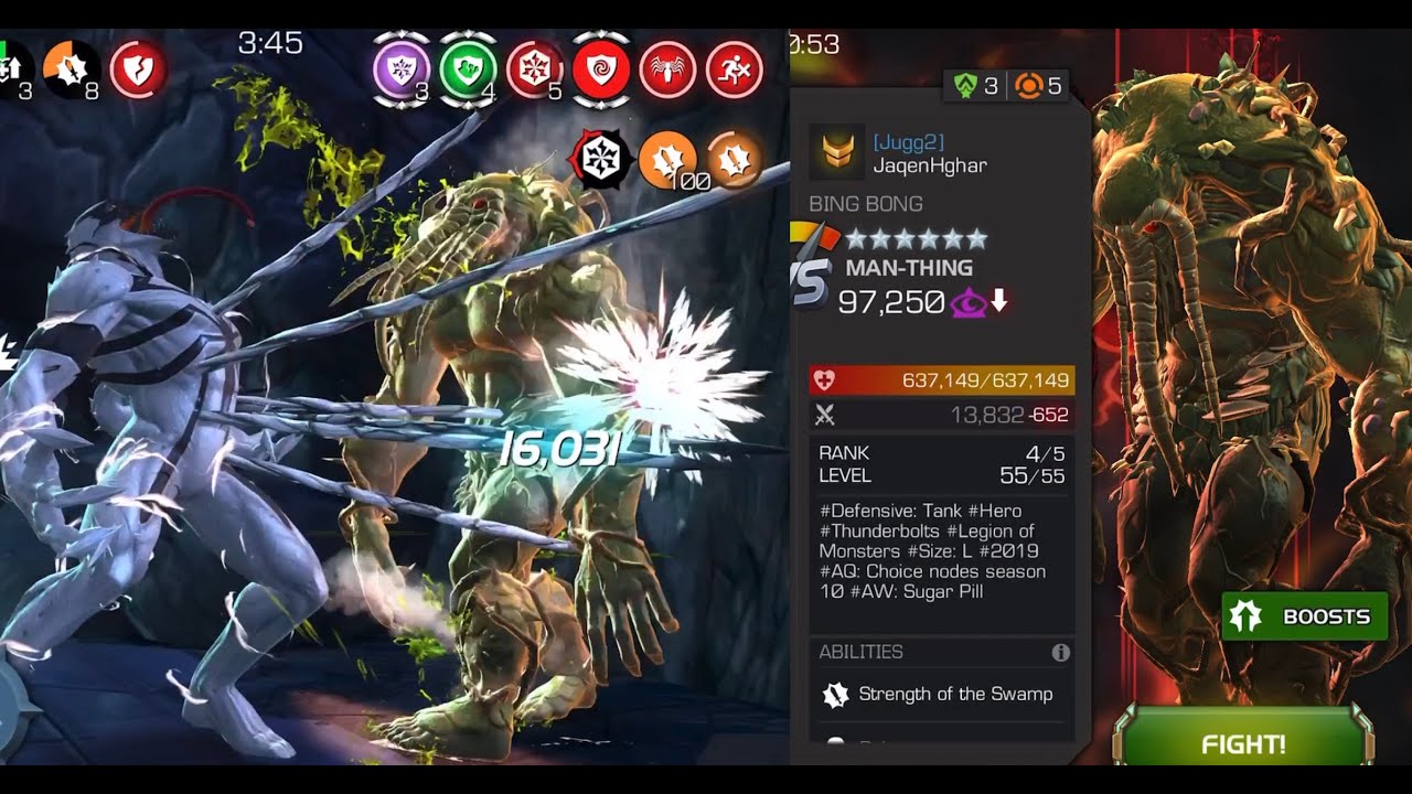 Rule R4 Anti R4 Anti-Venom Against R4 Man-Thing Boss, Kate Against Power Gain Chavez ...